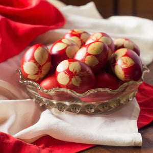 BEAUTIFUL DYED EGGS ARE READY FOR ESTER CELEBRATION