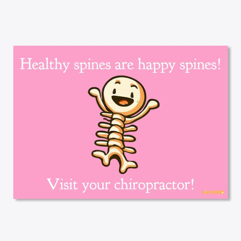 Visit Your Chiropractor Sticker | Funny Chiropractic Decal