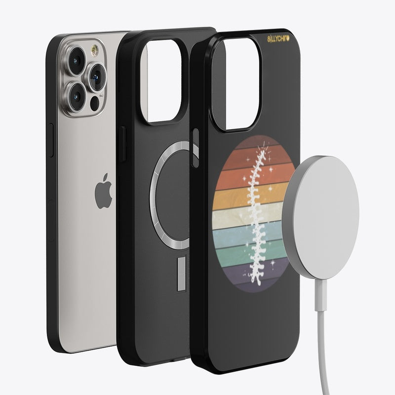 Chiropractic iPhone Case – Spine Design | Protective & Stylish