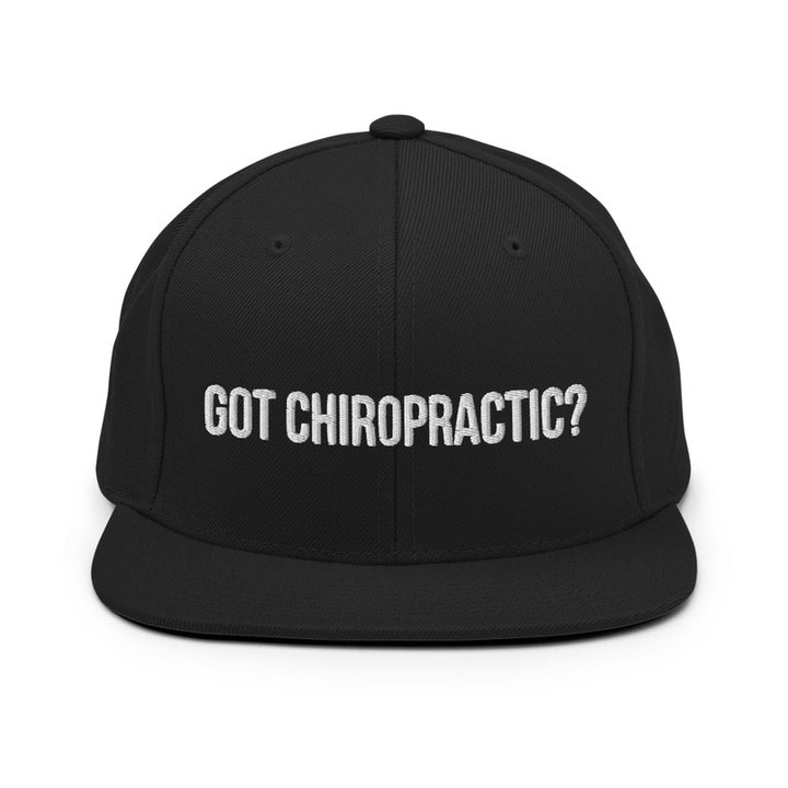 Got Chiropractic? Snapback Hat | Stylish & Adjustable