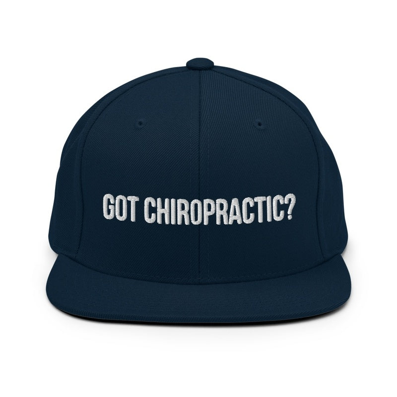 Got Chiropractic? Snapback Hat | Stylish & Adjustable