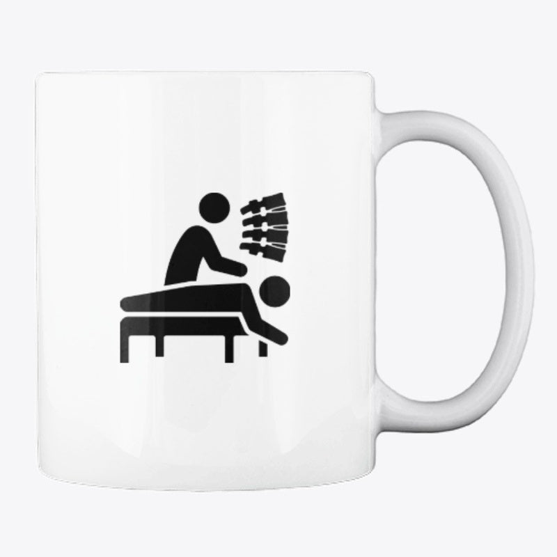 Judging Your Posture – Chiropractic Mug | Funny Spine Care Cup