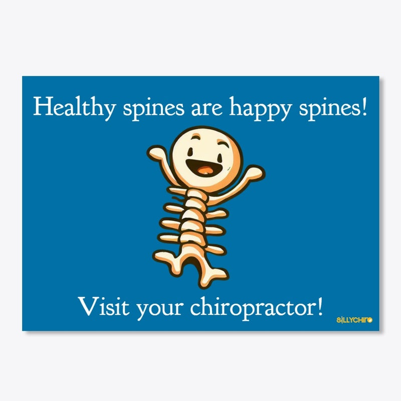Visit Your Chiropractor Sticker | Funny Chiropractic Decal