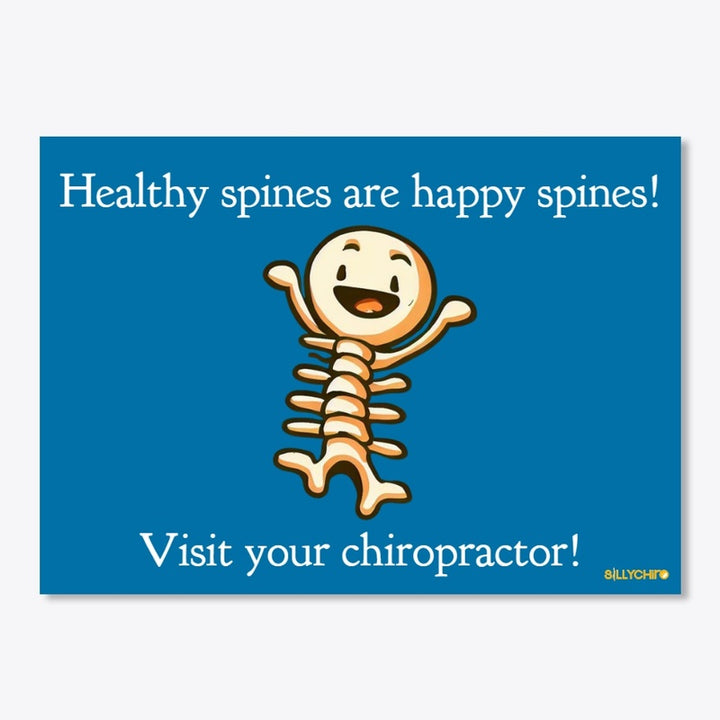 Visit Your Chiropractor Sticker | Funny Chiropractic Decal