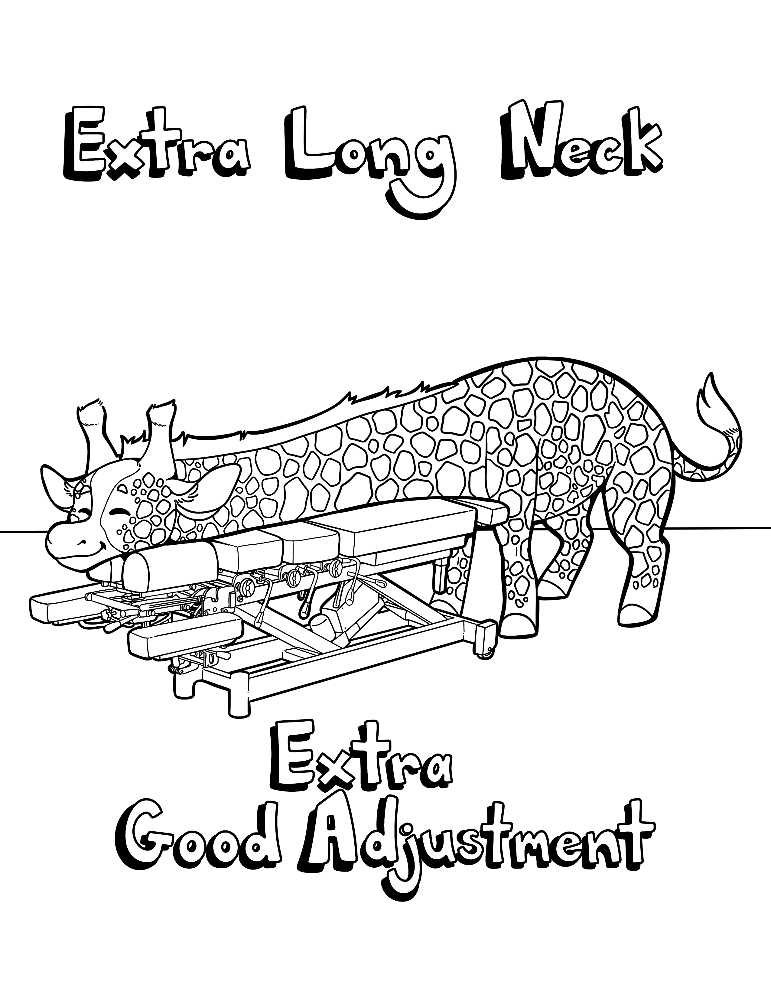 Happy Spines: Chiropractic Coloring Book