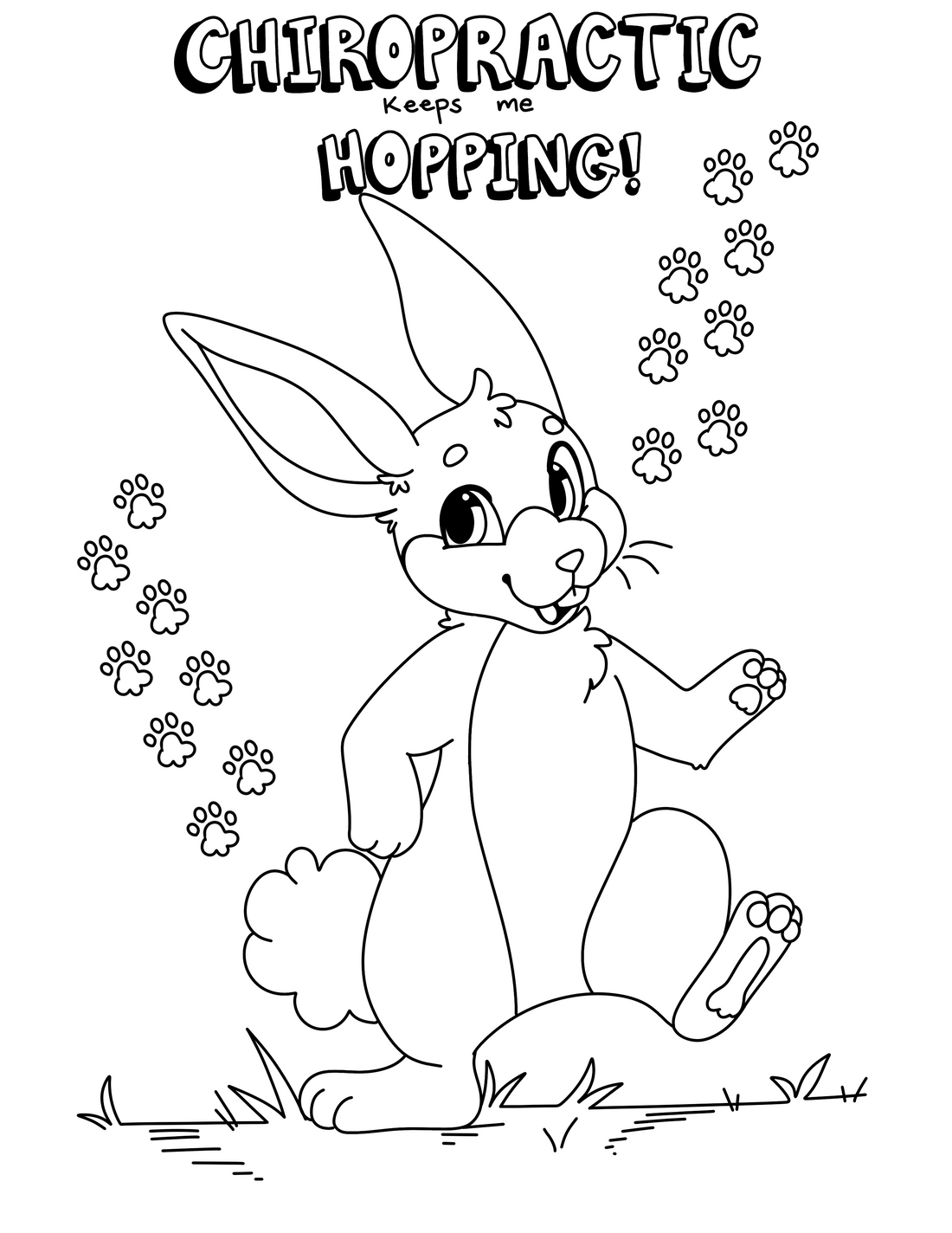 Happy Spines: Chiropractic Coloring Book
