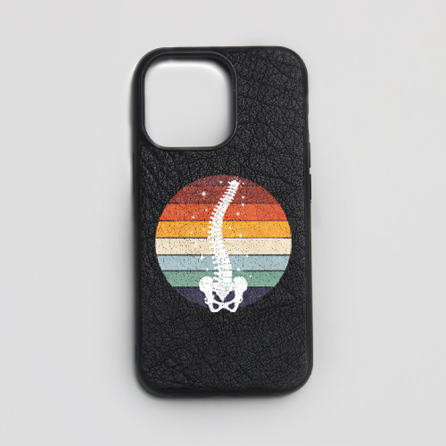 Retro Spine Chiropractic iPhone Case | Vintage Spine Phone Case